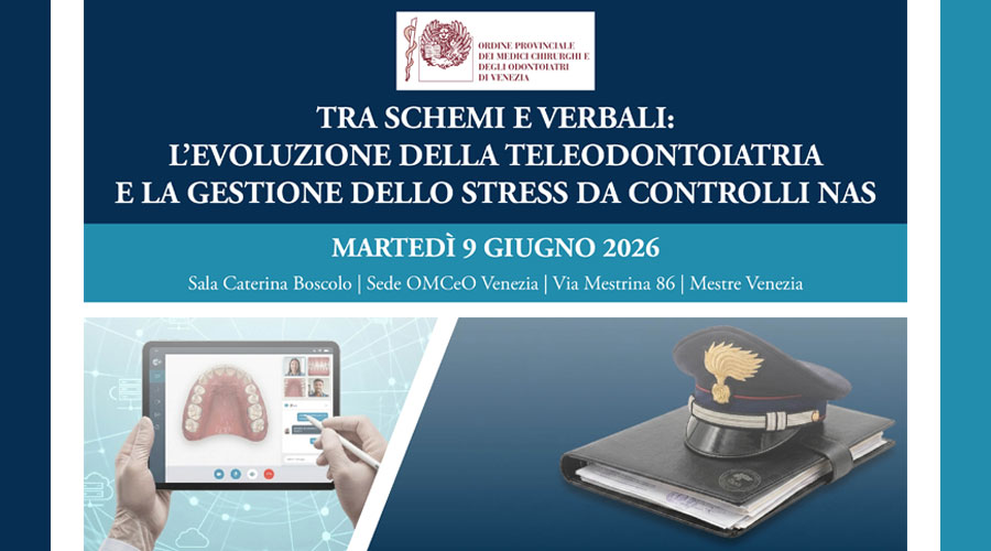 Tra schemi e verbali: l'evoluzione della teleodontoiatria e la gestione dello stress da controlli NAS_9 Giugno 2026